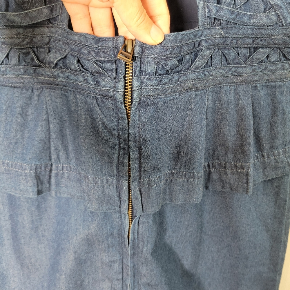 Free People New Romantics Highland Lattice Dress - Picture 8 of 9